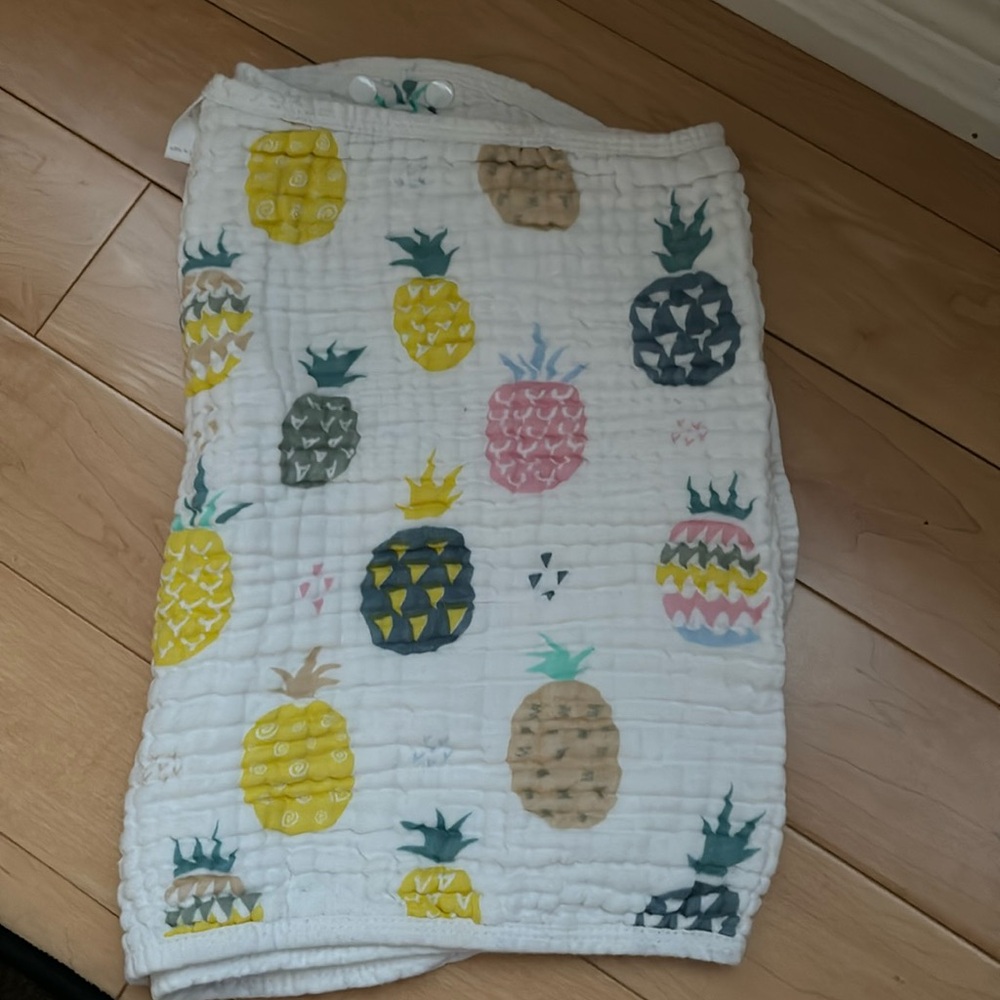 Pineapple Burp Cloth